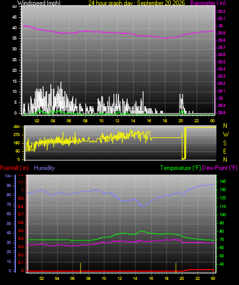 24 Hour Graph for Day 20