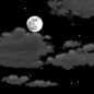 Friday Night: Partly cloudy, with a low around 49. Friday Night: Partly Cloudy