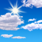 Friday: Mostly sunny, with a high near 65. Friday: Mostly Sunny